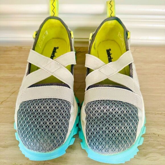 Timberland grey and blue, Garison hiking shoes. - Picture 1 of 5